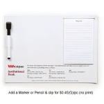A4 Magnetic Whiteboard w/ Notepad