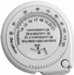 ABS BMI tape measure