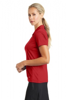 Nike Ladies Dri-FIT Vertical Mesh Polo - 637165 Image