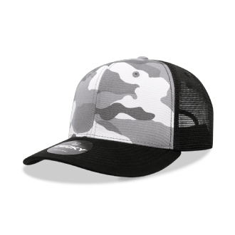 6 Panel Mid Pro Camo Trucker - 1054 Image