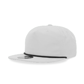 5 Panel High Pro Cotton/Poly Blend Rope Hat - 6032 Image