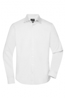 Men's Shirt Longsleeve Heringbone - JN690 Image